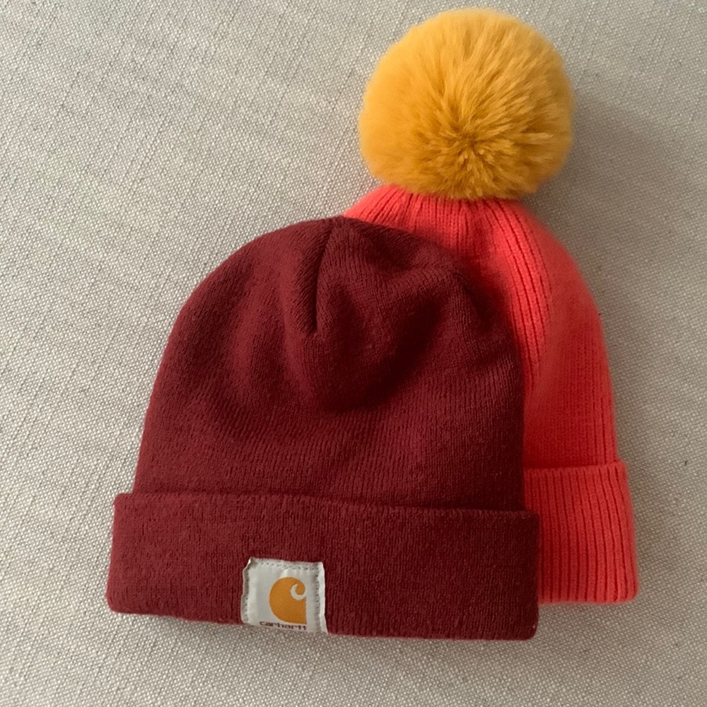 Carhartt and cashmere hat bundle
